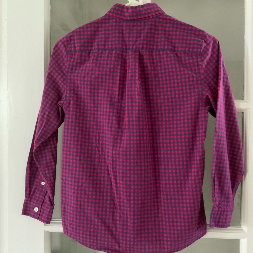 Vineyard Vines Purple Checkered Button-Down Shirt - Picture 2 of 2